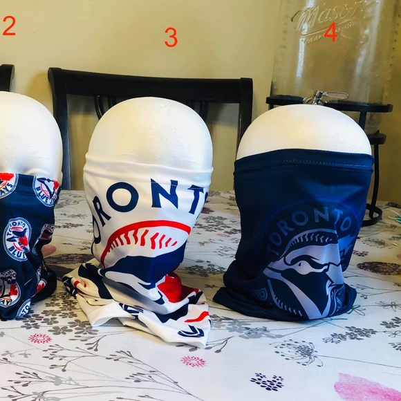 Toronto blue jays neck gaiter or Bandana - Picture 2 of 2